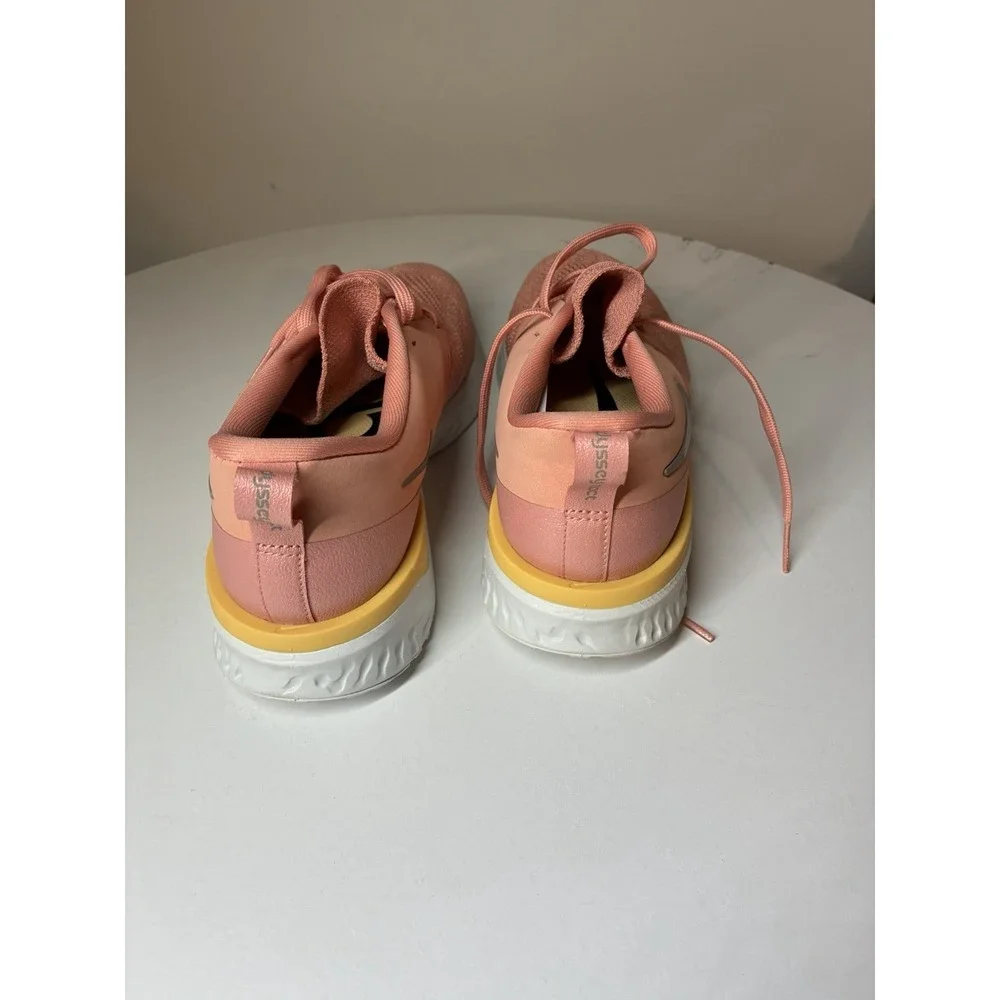 pink quartz Nike Odyssey React Flyknit 2 running shoes Size 7.5 Hiking Outdoors